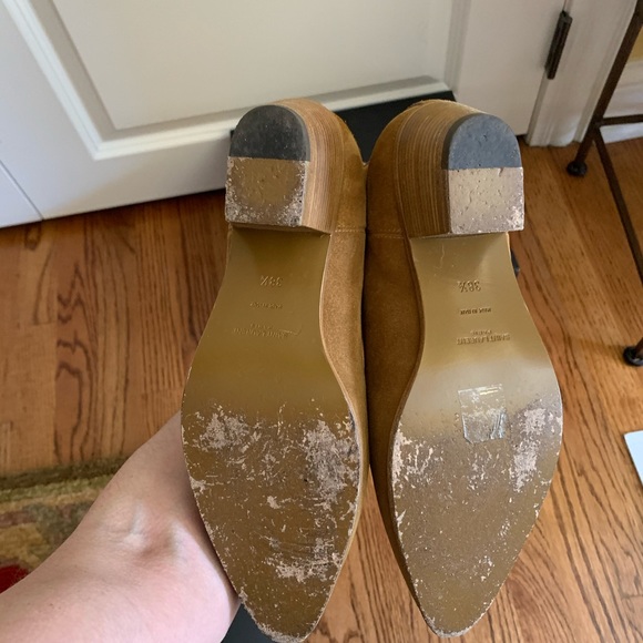 SOLD Saint Laurent Camel Chelsea boots lightly worn - Picture 6 of 8